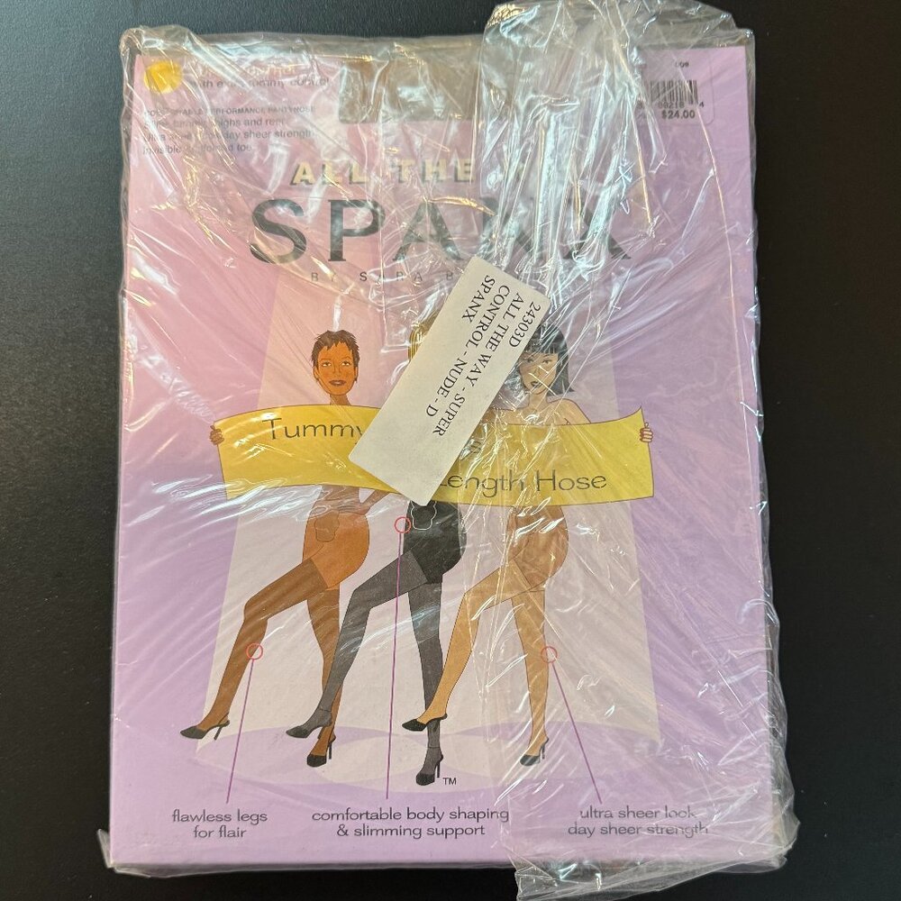 SPANX All The Way - Medium Control - Nude - Size D - 2pcs - 24303D
